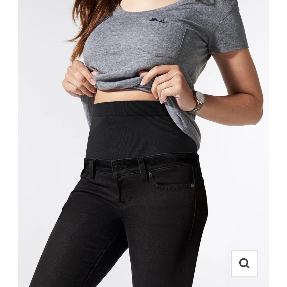 💓BLANQI BLACK DENIM POSTPARTUM SUPPORT JEANS SIZE 6💓